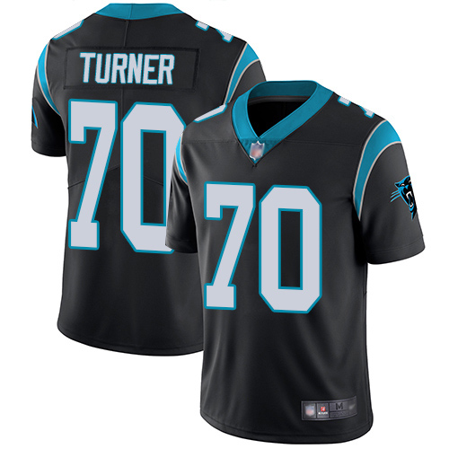 Carolina Panthers Limited Black Youth Trai Turner Home Jersey NFL Football #70 Vapor Untouchable->carolina panthers->NFL Jersey